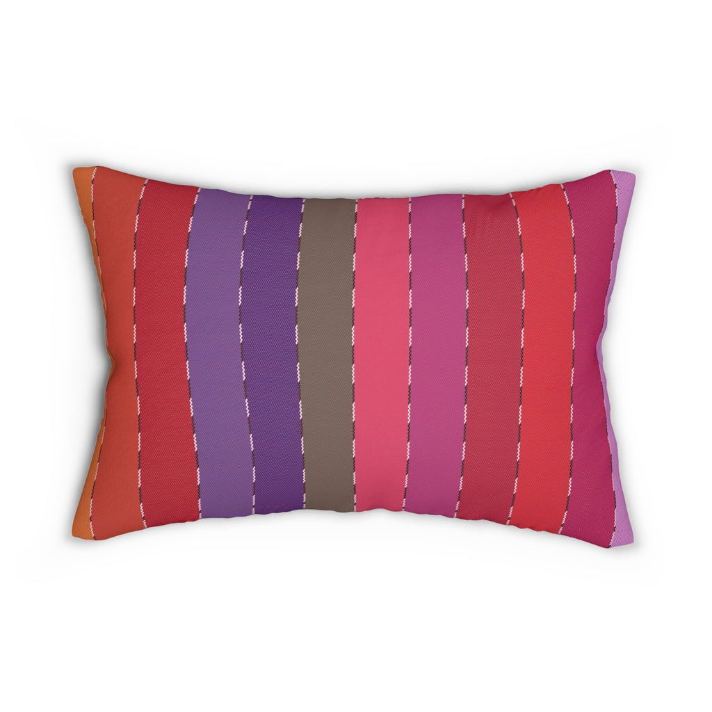 Wamanqa - Accent Lumbar Pillow - Opulent Feel in Spun Polyester