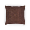 Boho Woven Pillow, Textured Throw Cushion, Cozy Home Decor, Rustic Accent Pillow, Indoor Gardening Gift