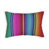 Kusiyki - Cozy Lumbar Pillow - Graceful Appeal in Spun Polyester