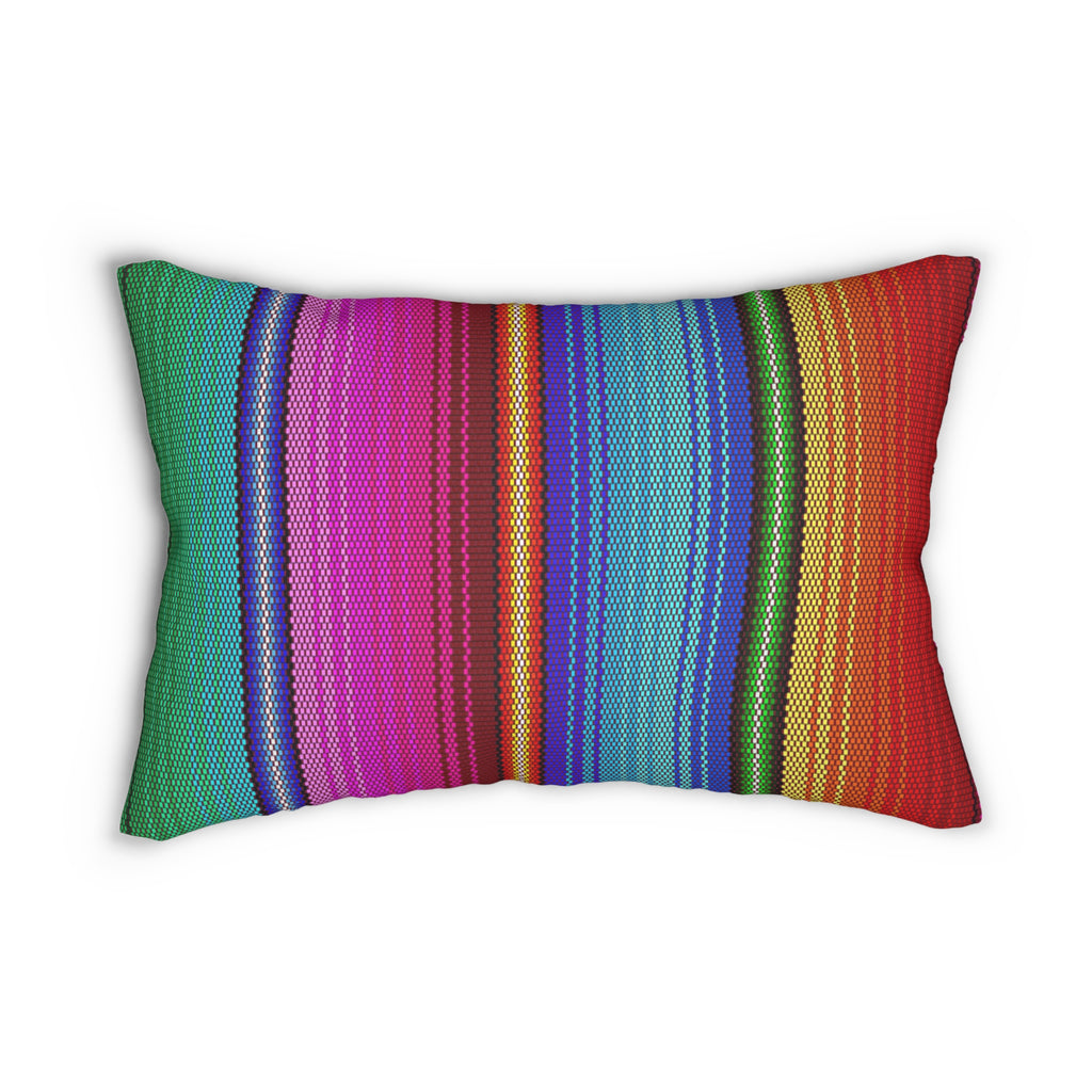 Kusiyki - Cozy Lumbar Pillow - Graceful Appeal in Spun Polyester