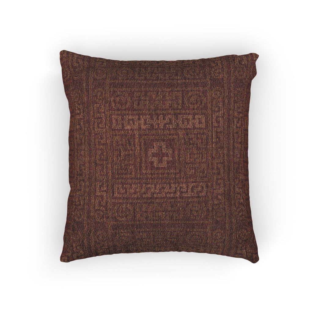 Boho Woven Pillow, Textured Throw Cushion, Cozy Home Decor, Rustic Accent Pillow, Indoor Gardening Gift