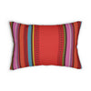 Pukaqmi - Stylish Lumbar Pillow - Fashionable Design in Spun Polyester