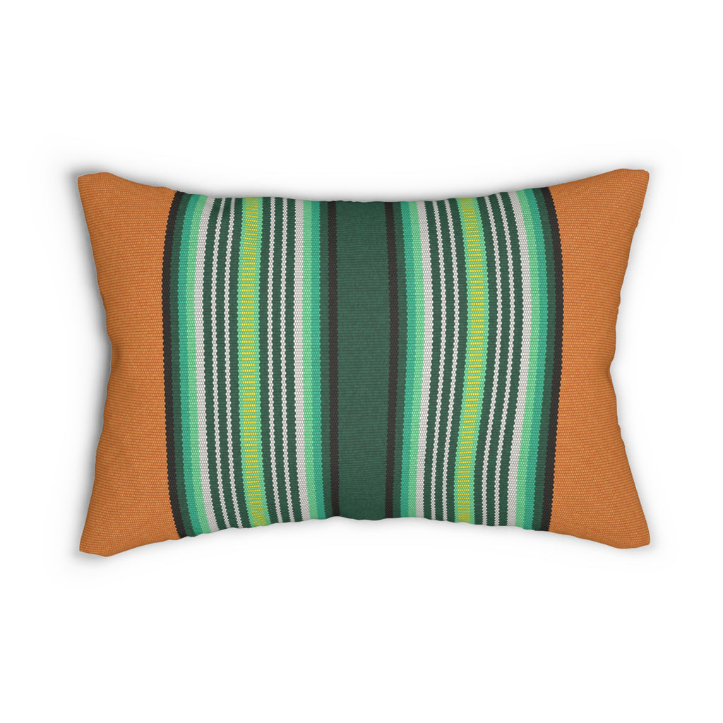 Pachamama - Earthy Lumbar Pillow - Natural Comfort in Spun Polyester