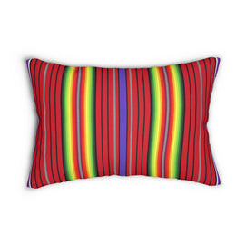 Nina - Charming Lumbar Pillow - Delightful Touch in Spun Polyester