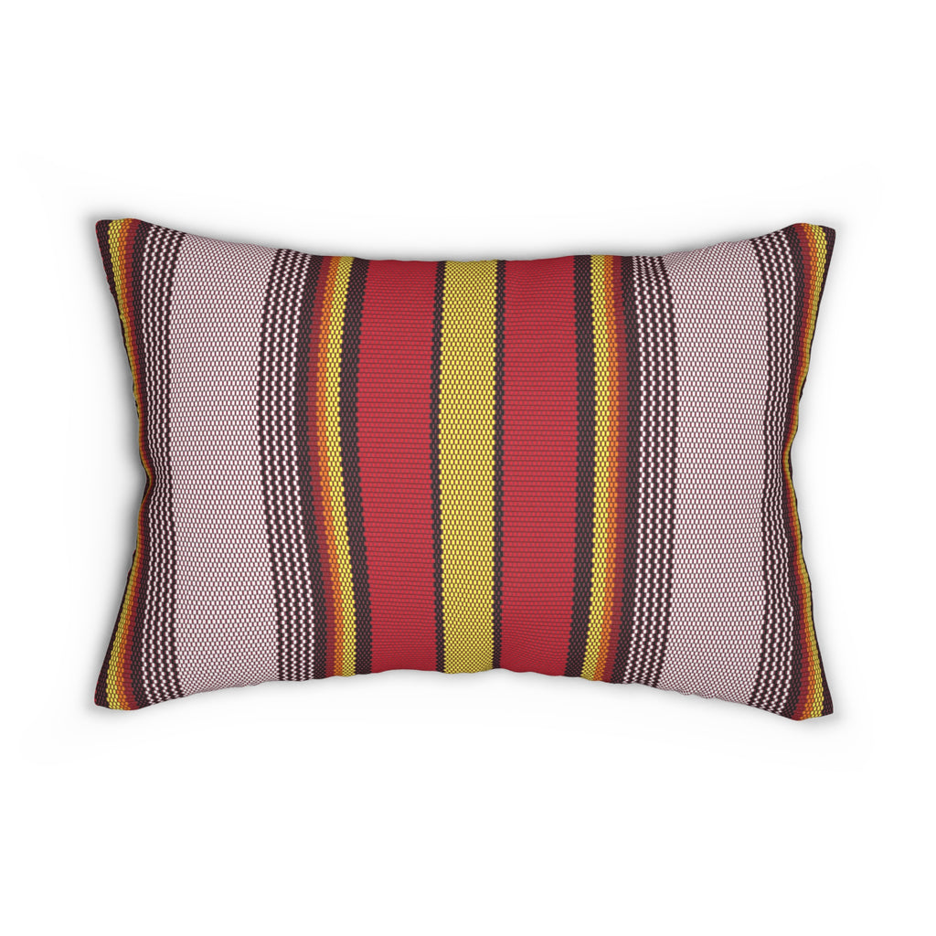 Piwqar - Whimsical Lumbar Pillow - Enchanting Design in Spun Polyester