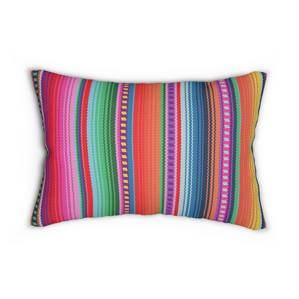 Raymi - Enchanting Lumbar Pillow - Captivating Charm in Spun Polyester