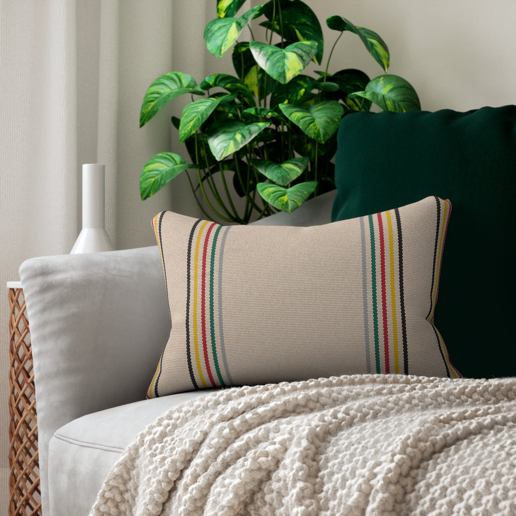 Wasi - Comfortable Lumbar Pillow - Cozy Support in Spun Polyester