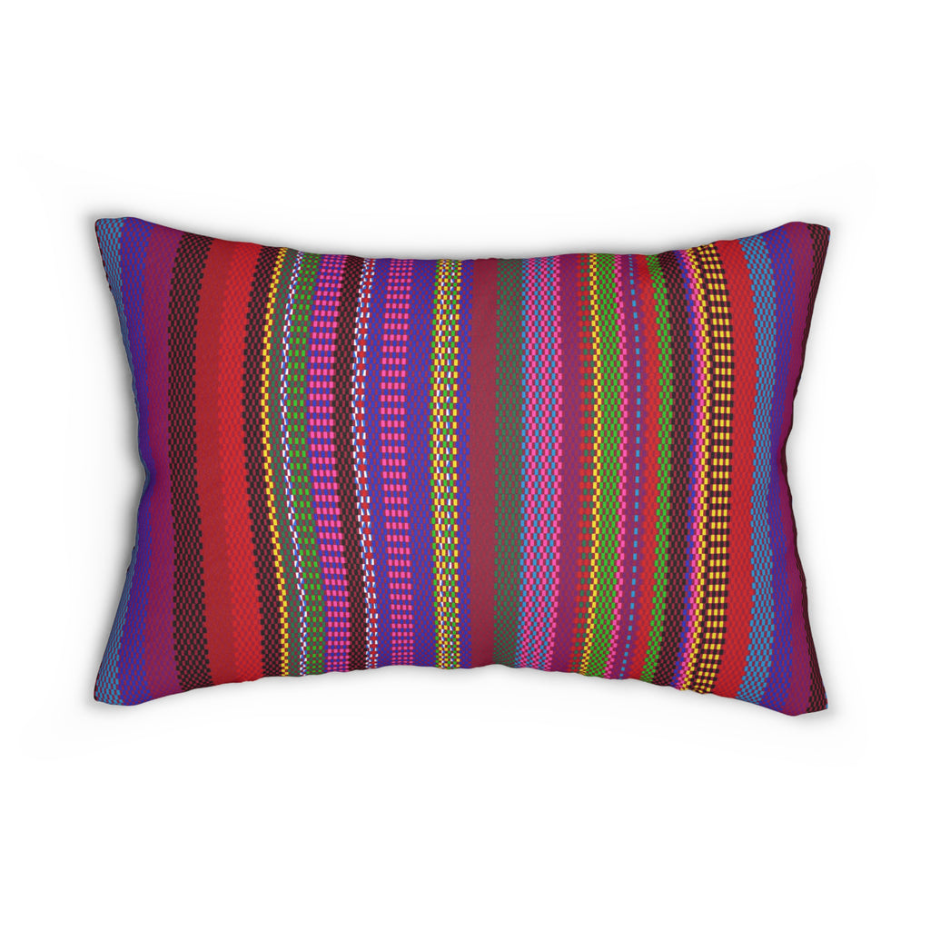 Wira - Modern Lumbar Pillow - Elegant Look in Spun Polyester