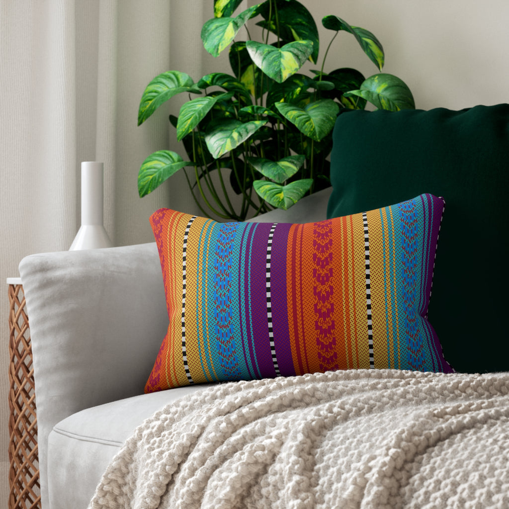 Illapa - Accent Lumbar Decor Pillow - Elegance in Spun Polyester