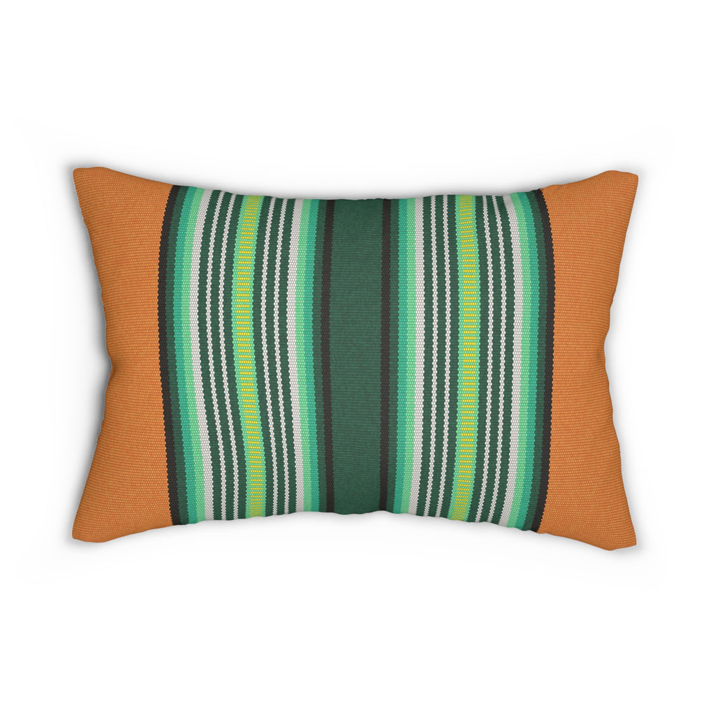 Pachamama - Earthy Lumbar Pillow - Natural Comfort in Spun Polyester