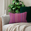 Rosaq - Striking Lumbar Pillow - Bold Presence in Spun Polyester