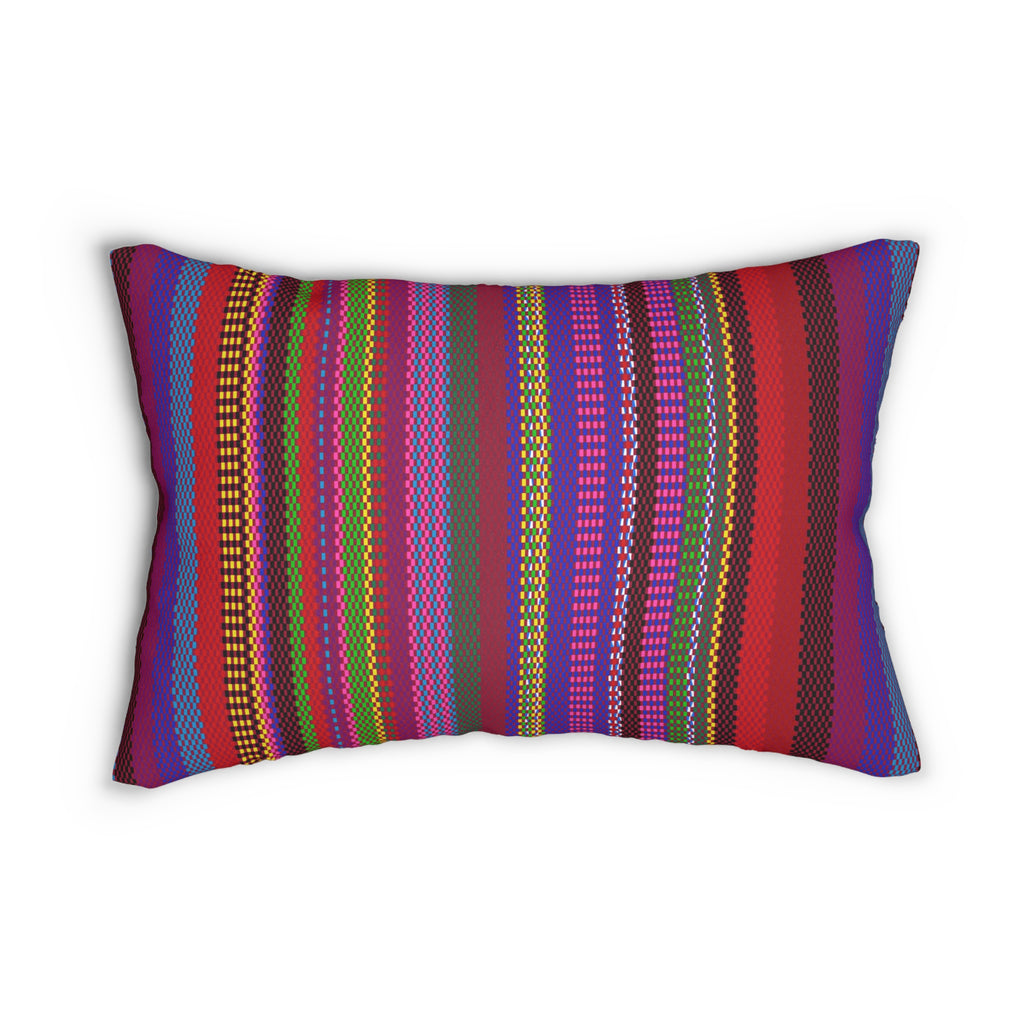 Wira - Modern Lumbar Pillow - Elegant Look in Spun Polyester