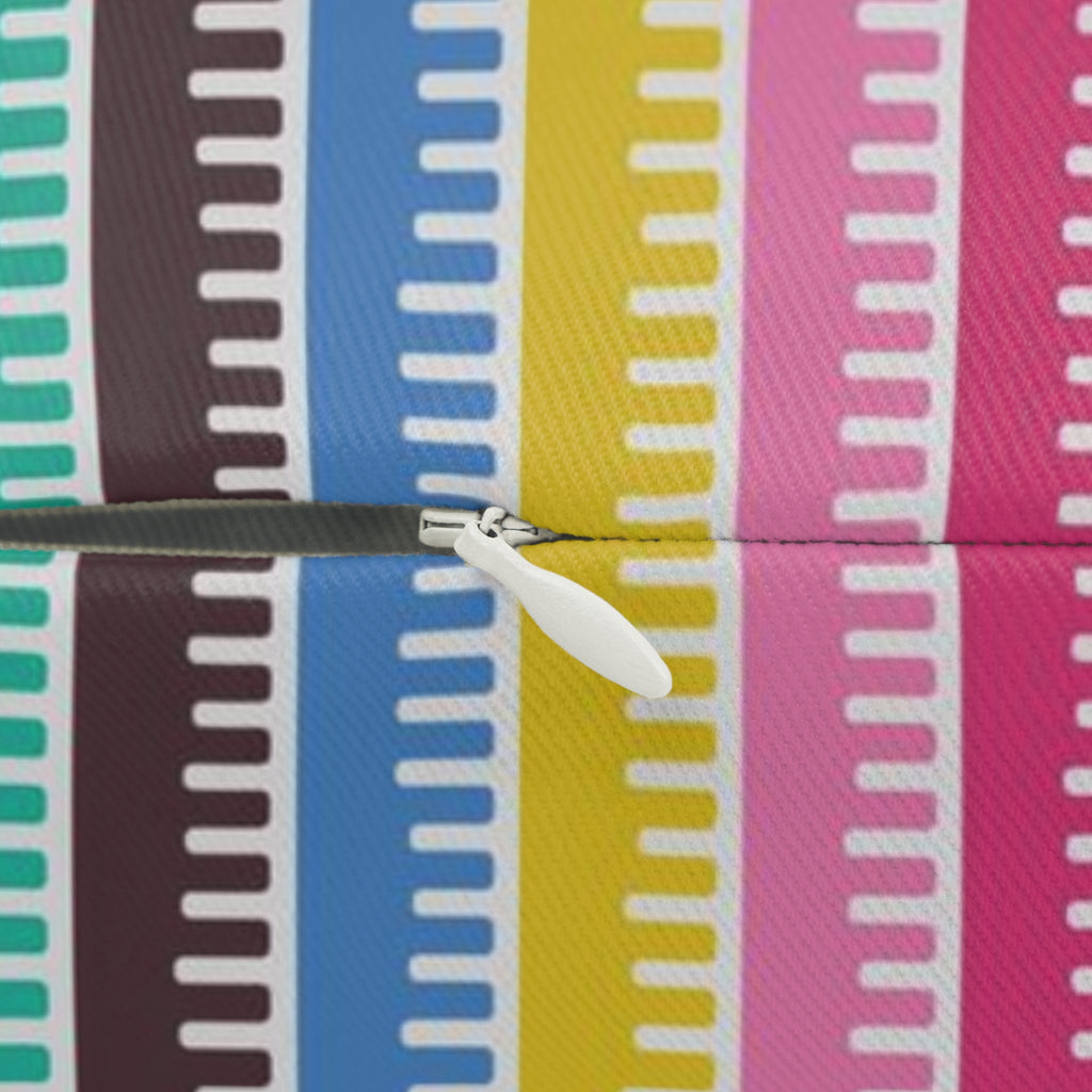 Awana - Playful Lumbar Pillow - Cheerful Accent in Spun Polyester