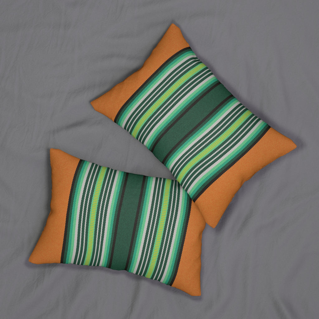 Pachamama - Earthy Lumbar Pillow - Natural Comfort in Spun Polyester
