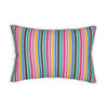 Awana - Playful Lumbar Pillow - Cheerful Accent in Spun Polyester