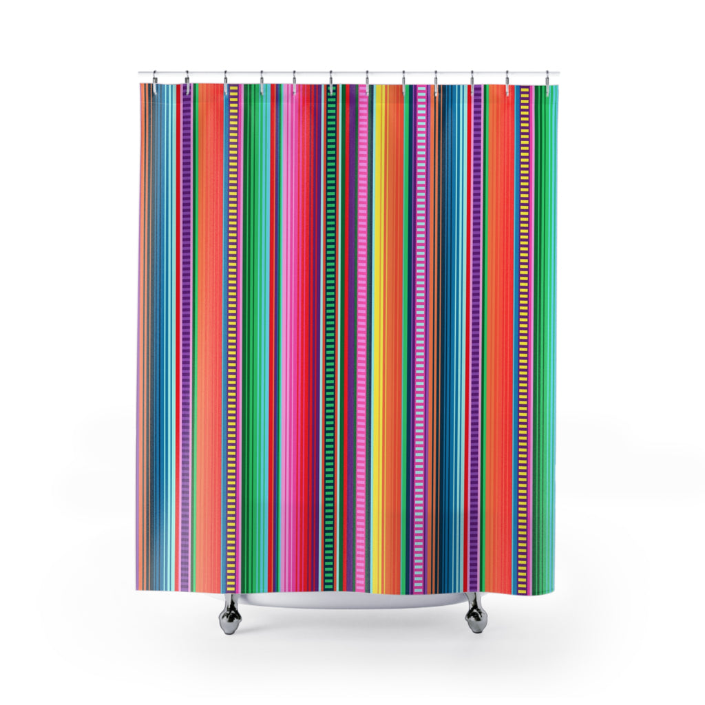 Sipas - Timeless Bath Curtains - Striped Appeal for Your Bathroom