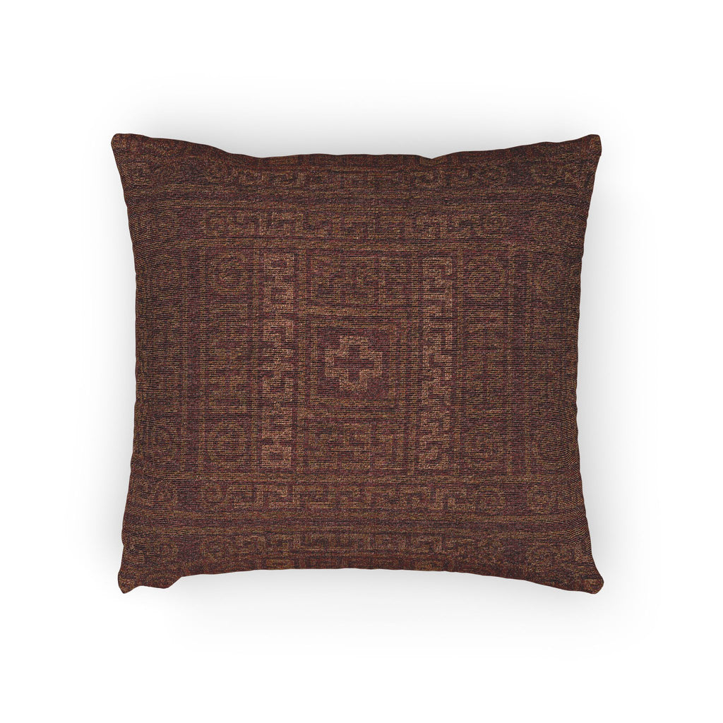 Boho Woven Pillow, Textured Throw Cushion, Cozy Home Decor, Rustic Accent Pillow, Indoor Gardening Gift