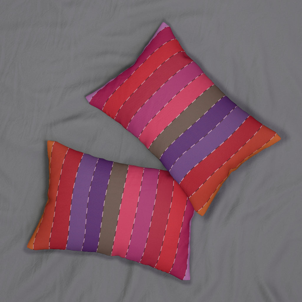 Wamanqa - Accent Lumbar Pillow - Opulent Feel in Spun Polyester