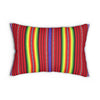Nina - Charming Lumbar Pillow - Delightful Touch in Spun Polyester