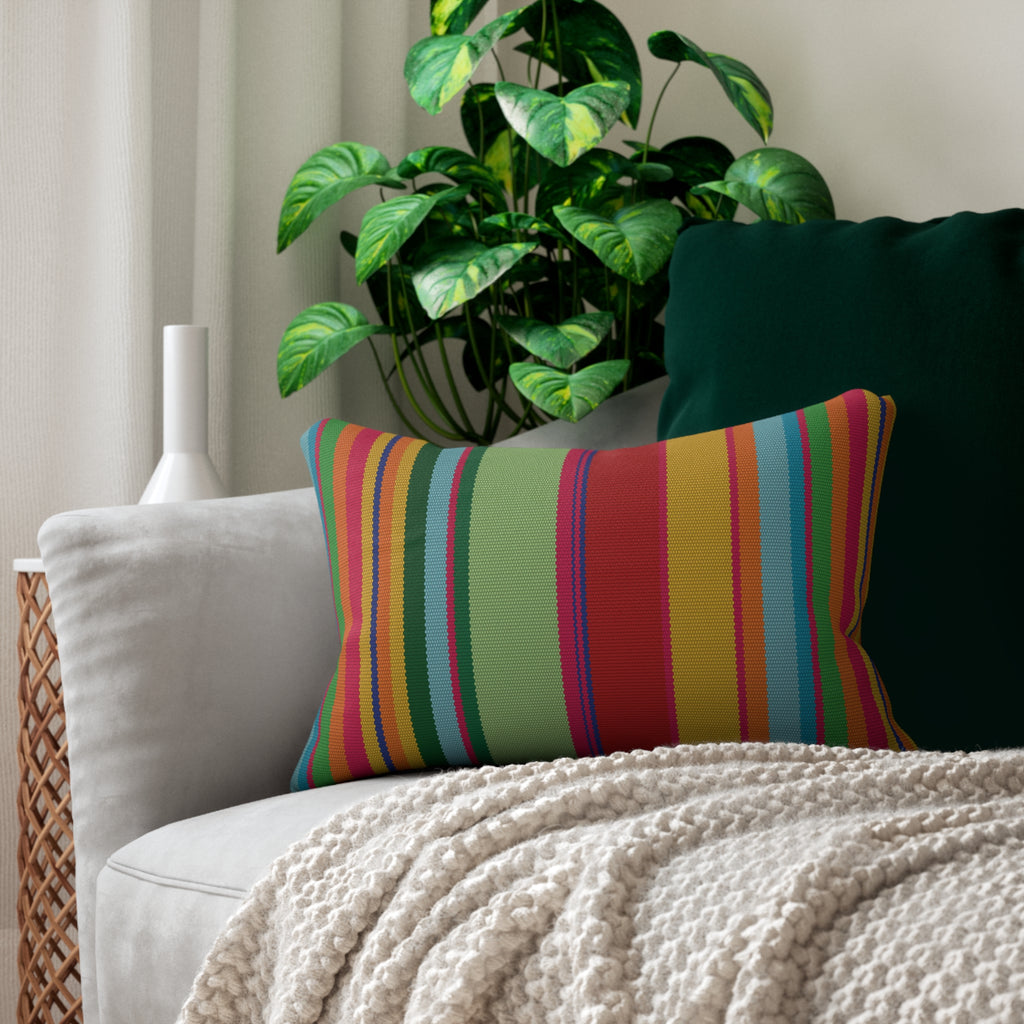 Urqu - Fluffy Lumbar Pillow - Relaxing Comfort in Spun Polyester